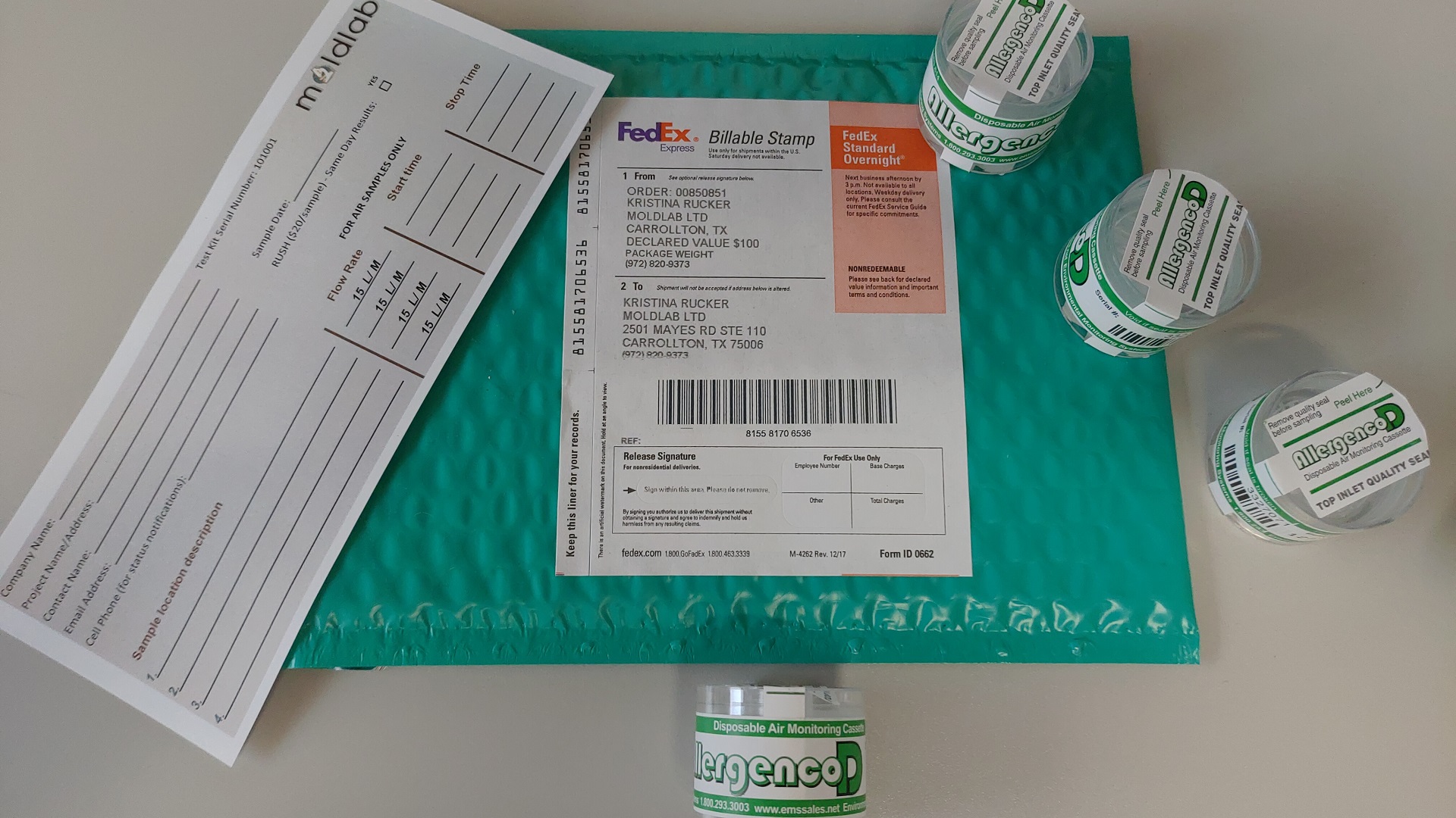 Pro-Lab, Mold Test Kit